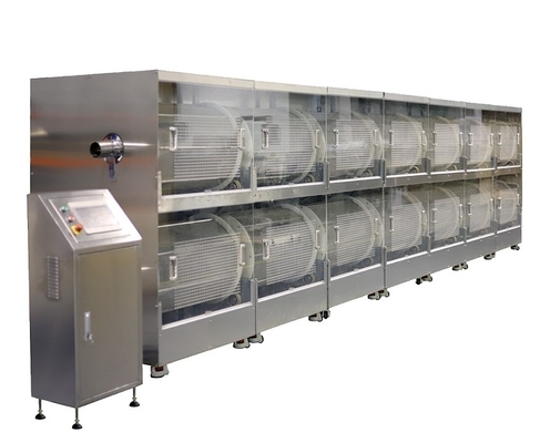 2 Cages Each Unit Soft Capsule Tumbler Dryer RTD580x9001-SC With Double Layer Rotary Cage