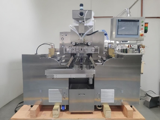 High Speed Soft Capsule Machine With Individual Ribbon Guider Servo Control And Variable Die Roll Speed