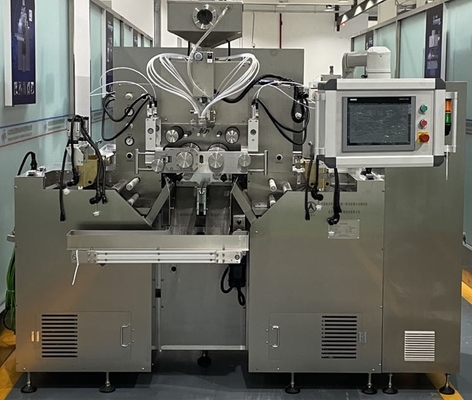 High Speed Soft Capsule Machine With Individual Ribbon Guider Servo Control And Variable Die Roll Speed