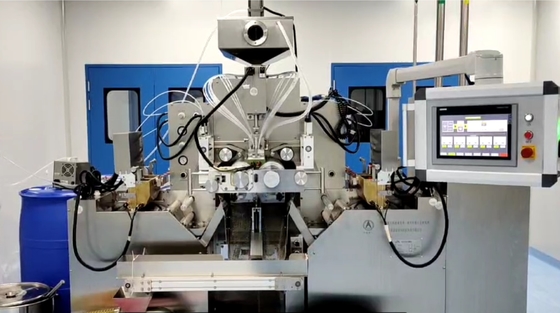 High Precision Soft Capsule Machine with Filling Precision ≤±2% and Servo Motor Control