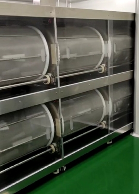 PLC Friendly Rotary Soft Capsule Drying Machine Touch Screen For 50kg Drying
