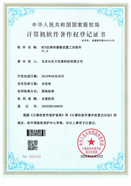 China TIENMIN Co.,LTD certification